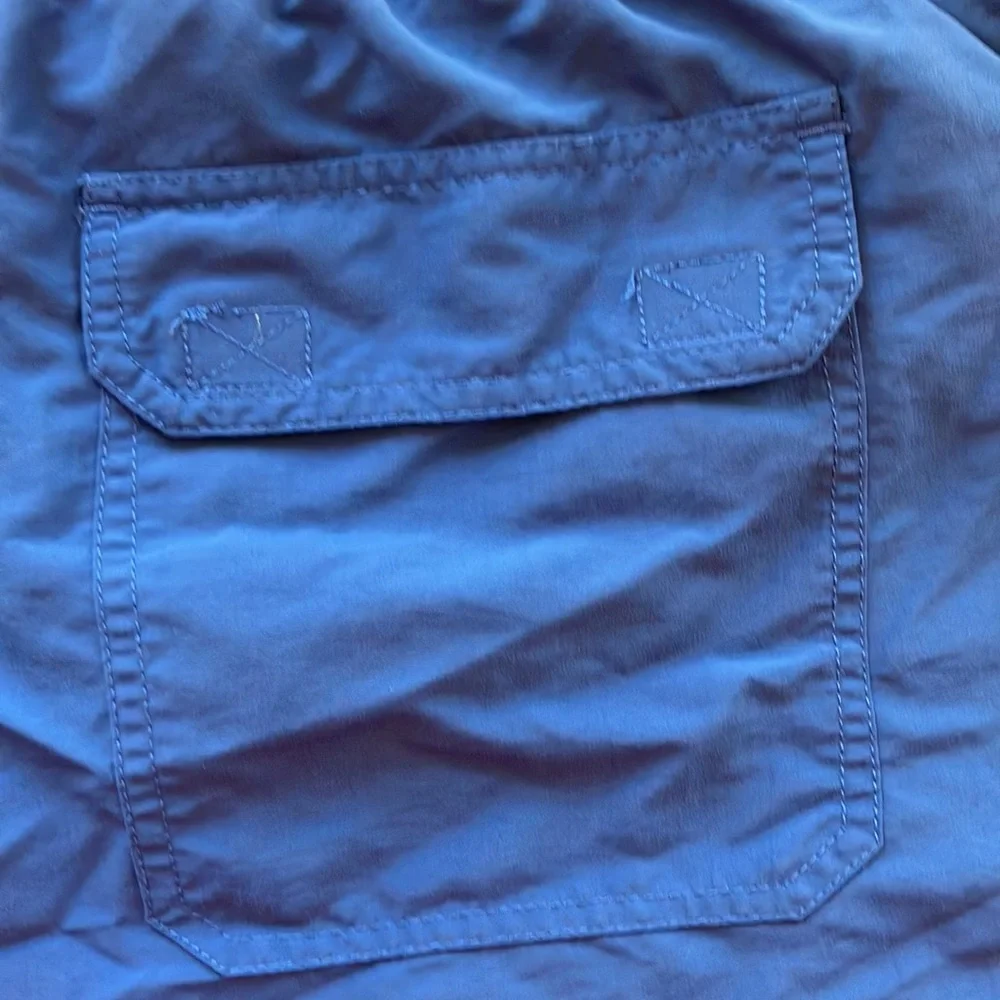 L.L. Bean XXL Blue Men’s Swim Trunks ItemID 215657 EUC